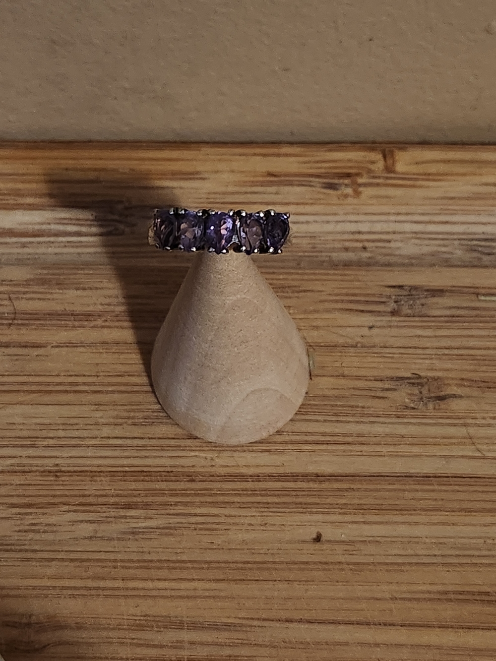 Amethyst And Sterling Silver Ring